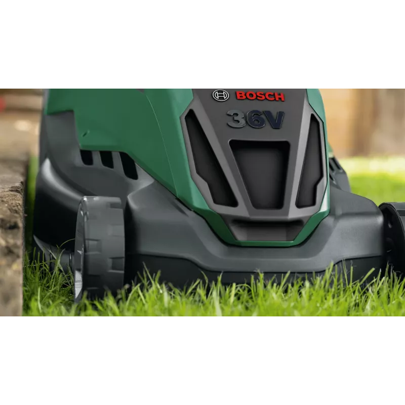 Bosch AdvancedRotak Χορτοκοπτικό με χειρολαβή Μπαταρία Πράσινο