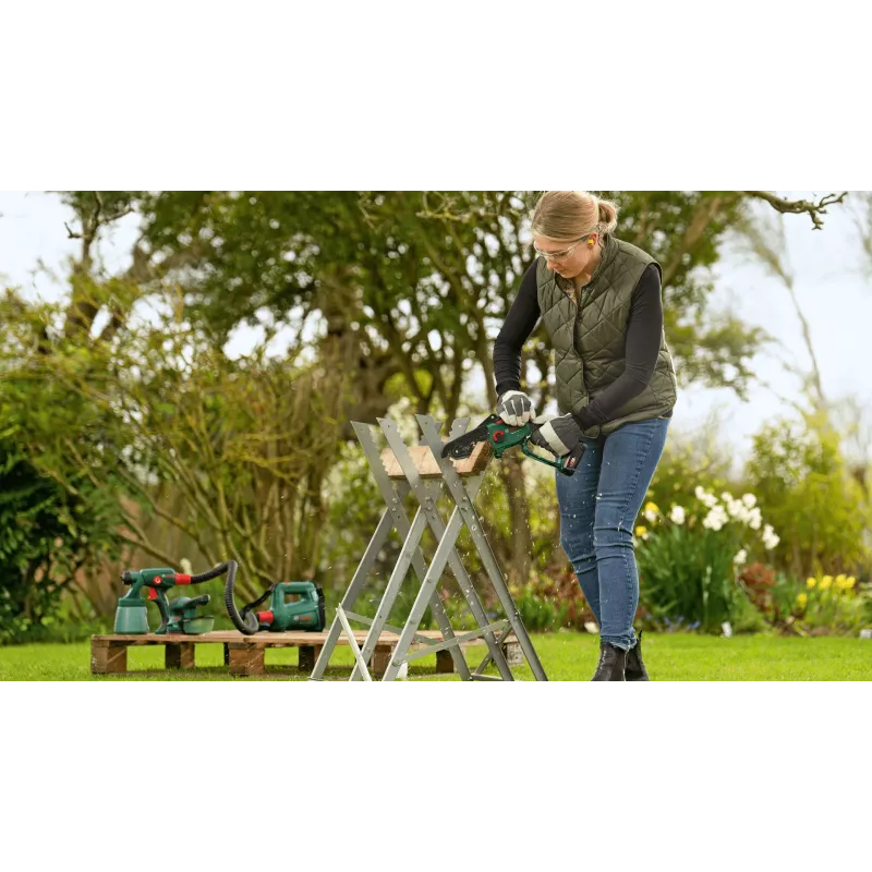 Bosch EasyChain 18V-15-7 Μαύρο, Πράσινο