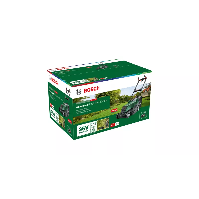 Χορτοκοπτικό μπαταρίας Bosch ADVANCEDROTAK 36V-40-650 650W, μπαταρίας, Μοντέλο 06008B9F00