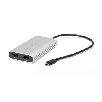 USB προσαρμογέας γραφικών OWC CADPDL2HDMI 3840 x 2160 Pixel ασημί