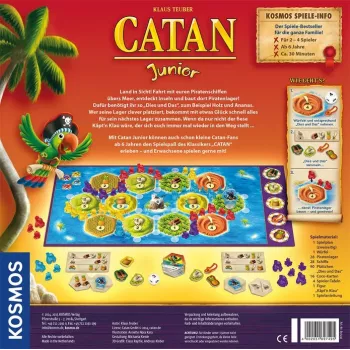 Kosmos 697495 Catan Junior επιτραπέζιο παιχνίδι, στρατηγικής, από 10 ετών