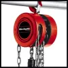 Παλάγκο αλυσίδας Einhell TC-CH 1000 1000 kg 2,5 m κόκκινο ασημί
