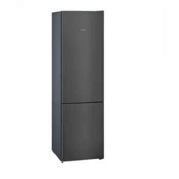 Siemens iQ500 KG39E8XBA ελεύθερο ψυγείο με θάλαμο κατάψυξης, 343 L (249 L + 94 L), 201 cm, ενεργειακή κλάση B, μαύρο / ανοξείδωτο ατσάλι