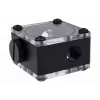 Alphacool Eisfluegel δείκτης ροής G1/4, τετράγωνος, ακετάλη, μαύρο