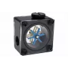 Alphacool Eisfluegel δείκτης ροής G1/4, τετράγωνος, ακετάλη, μαύρο