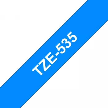 Ταινία ετικετών Brother TZe535 12mm λευκό σε μπλε