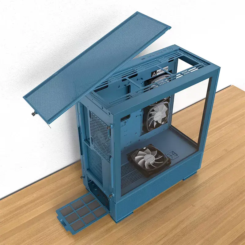 Κουτί PC Montech SKY TWO Midi Tower μπλε