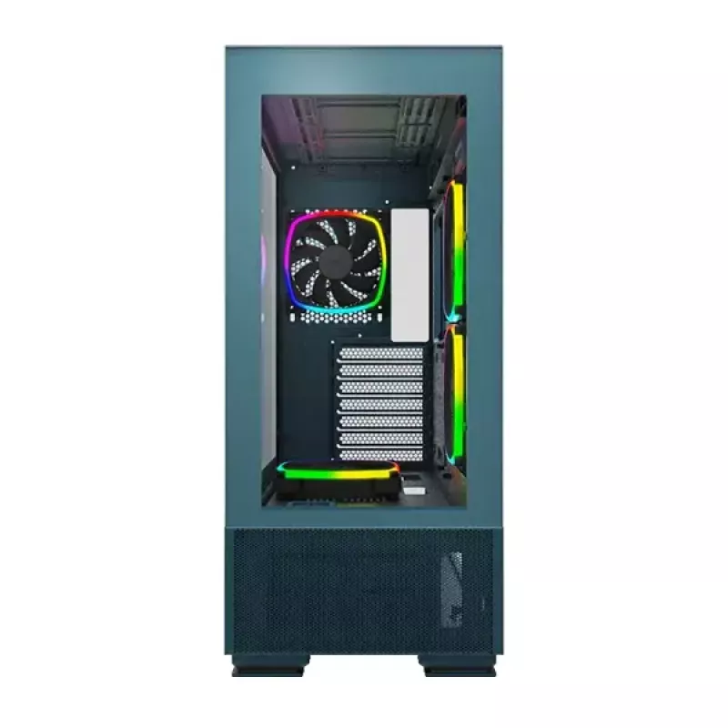 Κουτί PC Montech SKY TWO Midi Tower μπλε