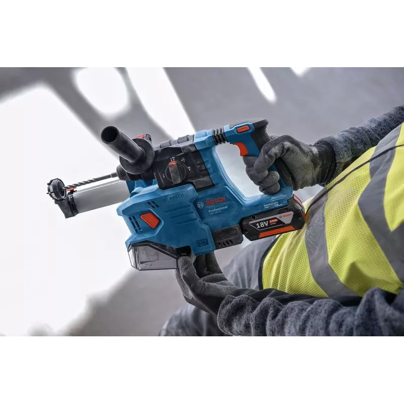 Bosch GDE 18V-12 Professional εξάρτημα απορρόφησης σκόνης μπαταρίας, 18 V, μέγ. Ø τρυπανιού 10 mm, χωρίς μπαταρία, μπλε