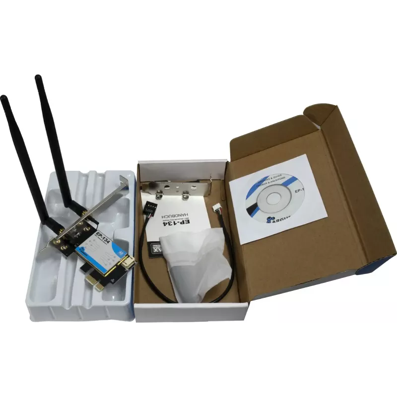Εσωτερικός προσαρμογέας WLAN-Bluetooth Inter-Tech EP-134 1800 Mbit/s