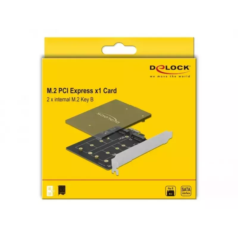 Εσωτερικός προσαρμογέας M.2 DeLOCK 90432