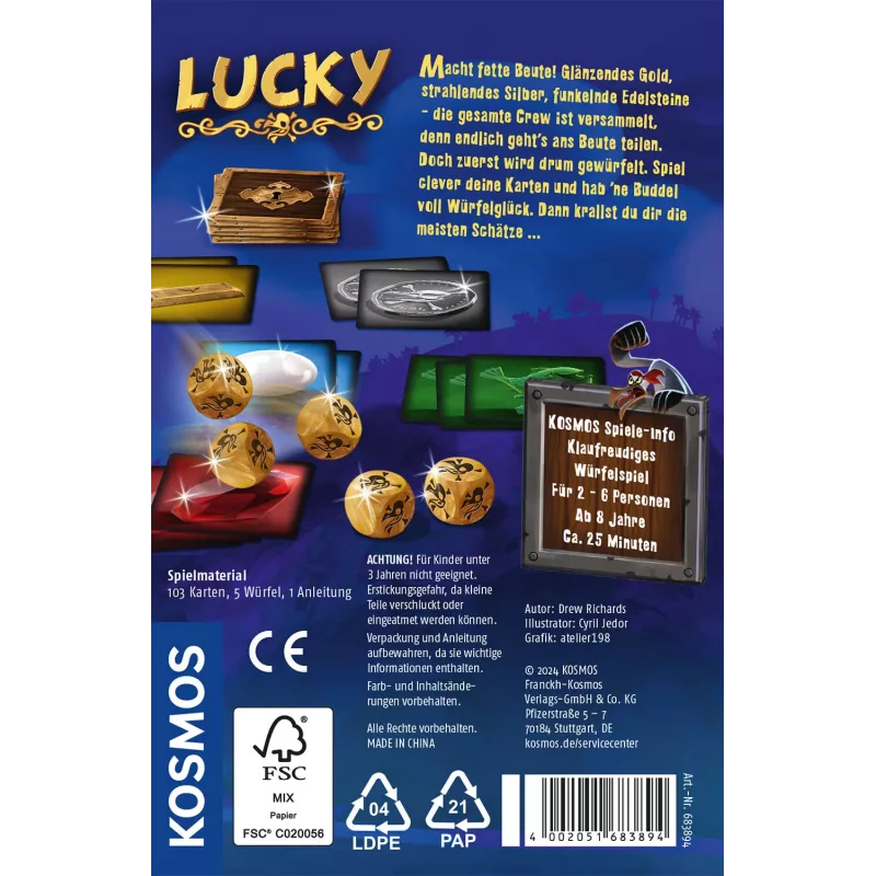 Kosmos Lucky 25 min Επιτραπέζιο παιχνίδι Τακτικής
