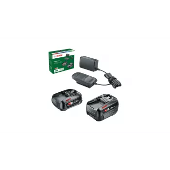Bosch Σετ εκκίνησης 18V - 2 x Μπαταρία (2,0 Ah + 4,0 Ah) Σετ μπαταρίας και φορτιστή