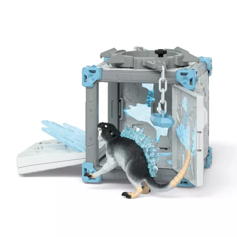 schleich BattleCave Αρουραίος του πάγου, τέρατα και δράκοι, BattleCave, 7 ετών, πολύχρωμο, πλαστικό