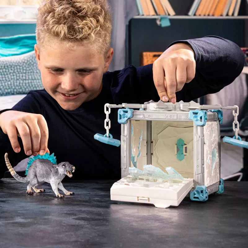 schleich BattleCave Αρουραίος του πάγου, τέρατα και δράκοι, BattleCave, 7 ετών, πολύχρωμο, πλαστικό