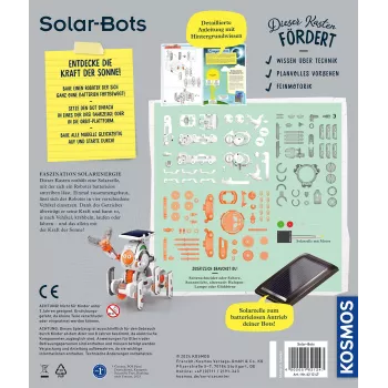 Kosmos Solar Bots, Κουτί πειραμάτων, Ανανεώσιμη ενέργεια, 8 έτη