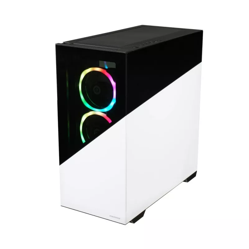 ENERMAX Κουτί υπολογιστή - Enermaxk8 ArGB Tempered Glass Mid-tower - Λευκό