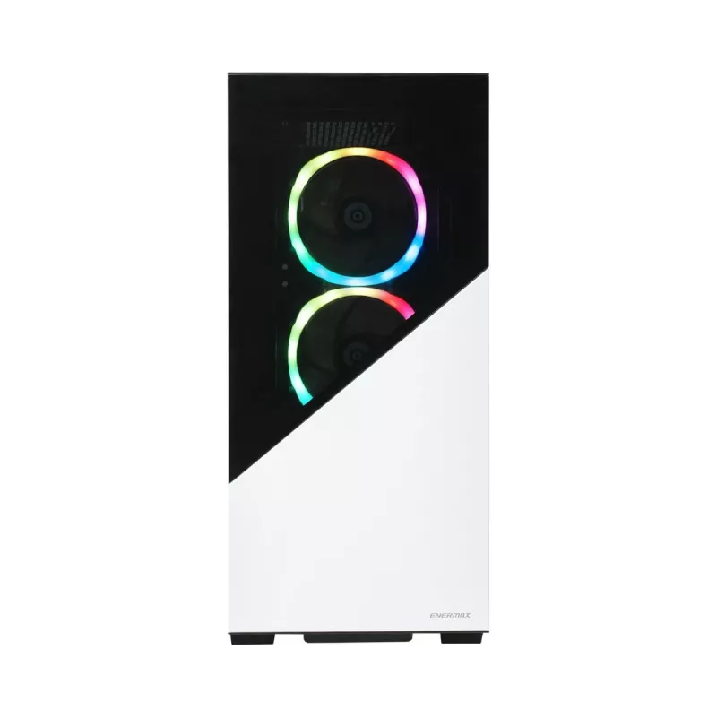 ENERMAX Κουτί υπολογιστή - Enermaxk8 ArGB Tempered Glass Mid-tower - Λευκό