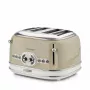 Ariete 156 Τοστιέρα Vintage 4 θέσεων, 1600 Watt, 6 βαθμίδες φρυγανίσματος, ανοξείδωτο χάλυβας βαμμένο σε παστέλ μπεζ, χωρίς λαβίδες σάντουιτς