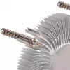 Cooler Silverstone NT09-115X Ψύκτρα επεξεργαστή 9,2 cm Αλουμίνιο