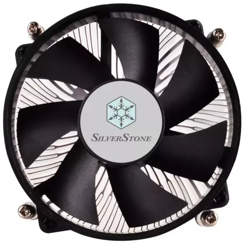Cooler Silverstone NT09-115X Ψύκτρα επεξεργαστή 9,2 cm Αλουμίνιο