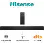 Hisense HS2100 Soundbar, 2.1 κανάλια, 240 W, DTS Virtual:X, Dolby Digital Plus