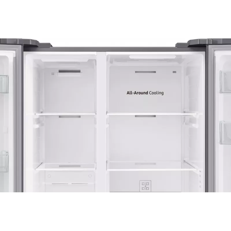 Ψυγείο Samsung RS62DG5003S9 Side-by-Side, ελεύθερο, 655 l, ανοξείδωτο ατσάλι