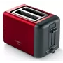 Bosch TAT3P424DE Τοστιέρα 2 φέτες 970 W μαύρο, κόκκινο