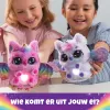 Hatchimals Alive Mystery Hatch Pufficorn Spinmaster μπαταρία AA ροζ λευκό