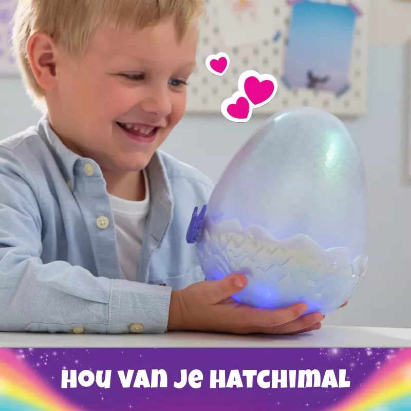 Hatchimals Alive Mystery Hatch Draggle Spinmaster ροζ λευκό AA