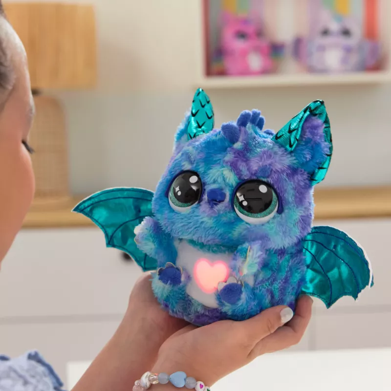Hatchimals Alive Mystery Hatch Draggle Spinmaster ροζ λευκό AA