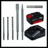 Περιστροφικό σφυρί Einhell HEROCCO Kit +5 SDS Plus