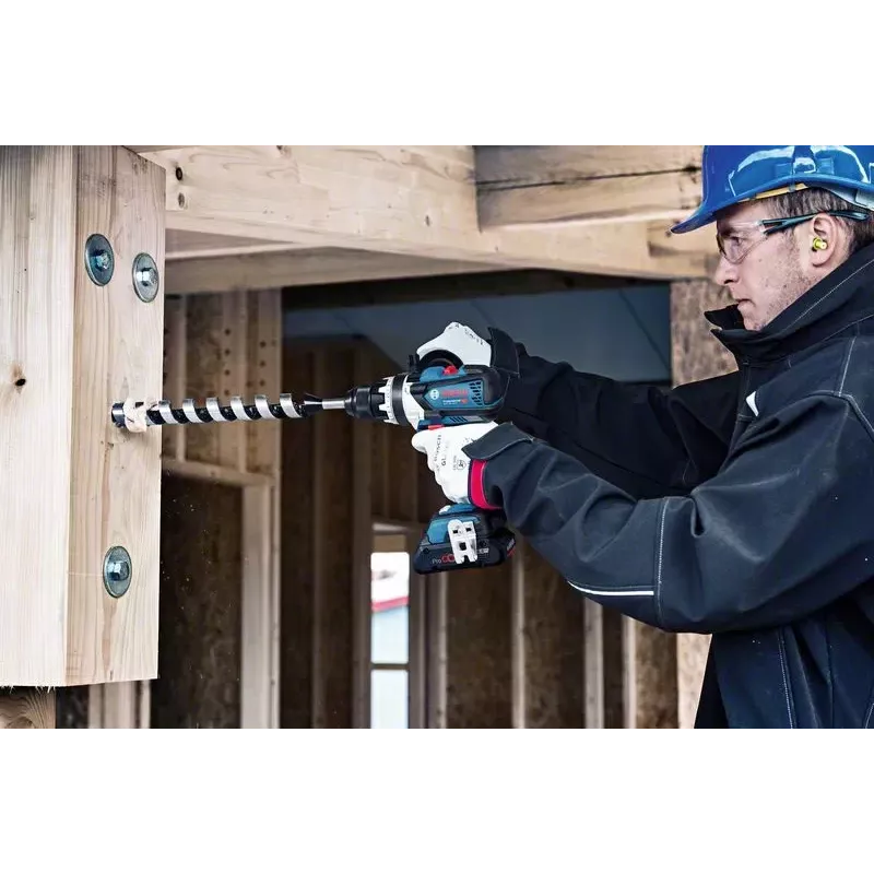 Bosch Professional GSB 18V-110 C κρουστικό δράπανο-κατσαβίδι μπαταρίας, 18 V, 2100 σ.α.λ., 2x ProCORE18V 4,0 Ah, φορτιστής, L-BOXX, μπλε/μαύρο