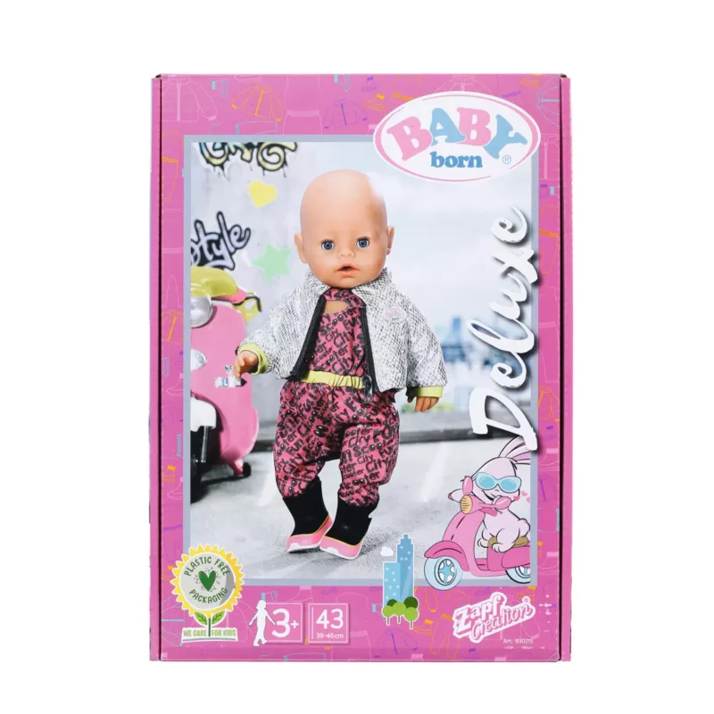 BABY born City Deluxe Scooter Combo Πατίνι κούκλας