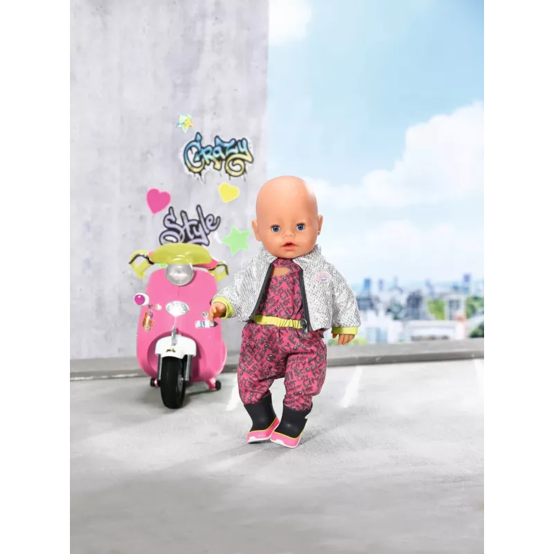 BABY born City Deluxe Scooter Combo Πατίνι κούκλας