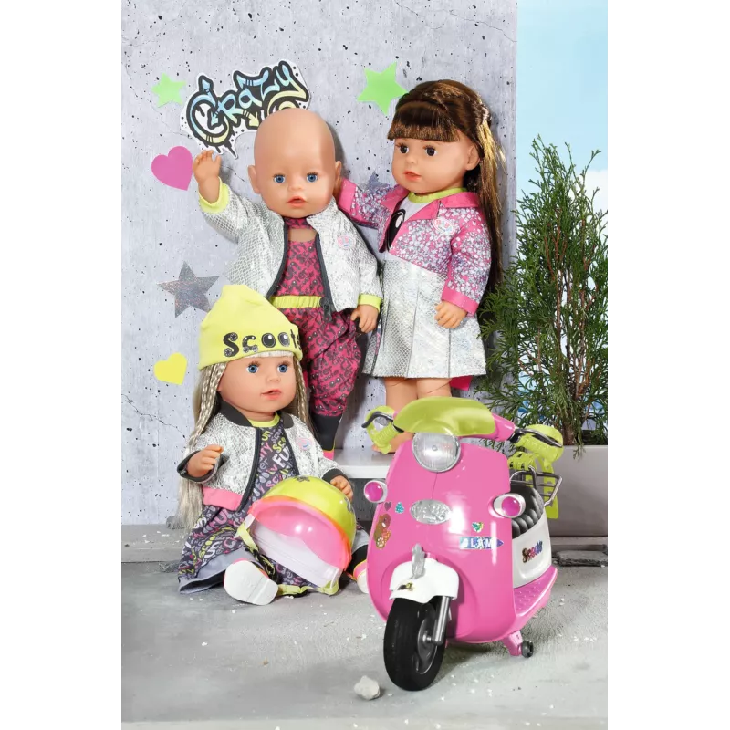 BABY born City Deluxe Scooter Combo Πατίνι κούκλας