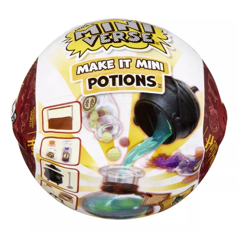 Miniverse - Harry Potter Make It Mini Potions, 8 έτος(-η), Πολύχρωμο, Πλαστικό, Ρητίνη