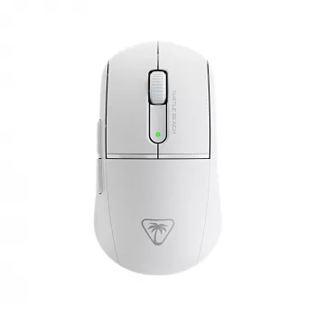 Turtle Beach Burst II Air White – Ασύρματο ποντίκι gaming 2.4GHz: 47g υπερελαφρύ, οπτικοί διακόπτες, οπτικός αισθητήρας 26K DPI, Bluetooth, μπαταρία 120h