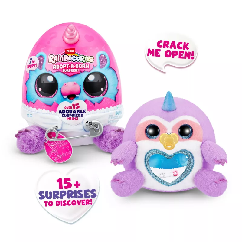 Φιγούρα Zuru Rainbowcorns Adopt-A-Corn Surprise — συλλεκτική μίνι φιγούρα (ασσόρτι)