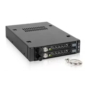 Πρόσοψη θήκης δίσκου Icy Dock MB492SKL-B