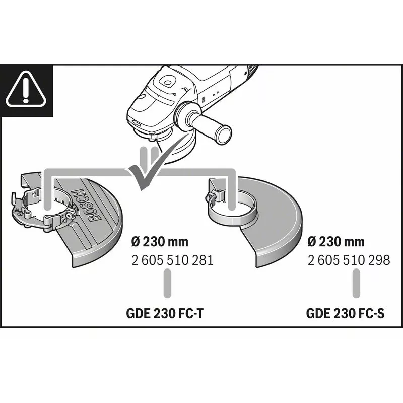 Απορρόφηση σκόνης Bosch GDE 230 FC-S Professional