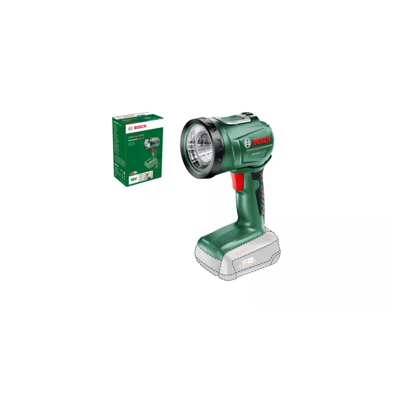 Bosch UniversalLamp 18 μαύρο, πράσινο LED