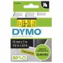 DYMO Authentic D1 ετικέτες | μαύρη εκτύπωση σε κίτρινη ταινία | 12 mm x 7 m | αυτοκόλλητες ετικέτες για εκτυπωτές ετικετών LabelManager | κατασκευασμένες στην Ευρώπη