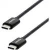 Καλώδιο USB-C σε USB-C ADATA CACC-100PN-BK, USB 2.0, 1 m, μαύρο