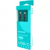 Καλώδιο USB-C σε USB-C ADATA CACC-100PN-BK, USB 2.0, 1 m, μαύρο