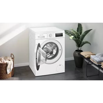 Siemens iQ500 WU14UT42 πλυντήριο ρούχων, εμπρόσθιας φόρτωσης, 9 kg, 1400 σ.α.λ., ενεργειακή κλάση A, λευκό