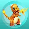 MEGA Pokémon Build & Show Charmander σετ παιχνιδιού κατασκευής, ύψος 10 cm,