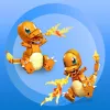 MEGA Pokémon Build & Show Charmander σετ παιχνιδιού κατασκευής, ύψος 10 cm,