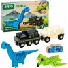 Τρένο BRIO Dinosaur Battery Train Πολύχρωμο Ξύλο 3+