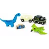 Τρένο BRIO Dinosaur Battery Train Πολύχρωμο Ξύλο 3+